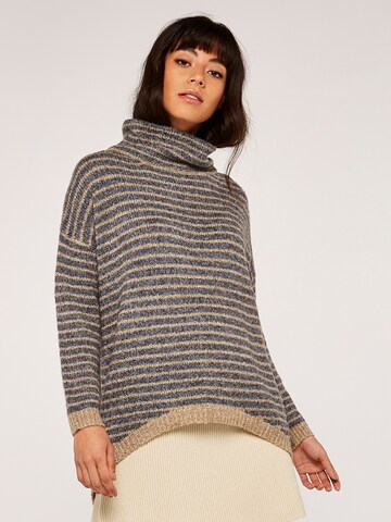 Apricot Oversizepullover in Beige: predná strana