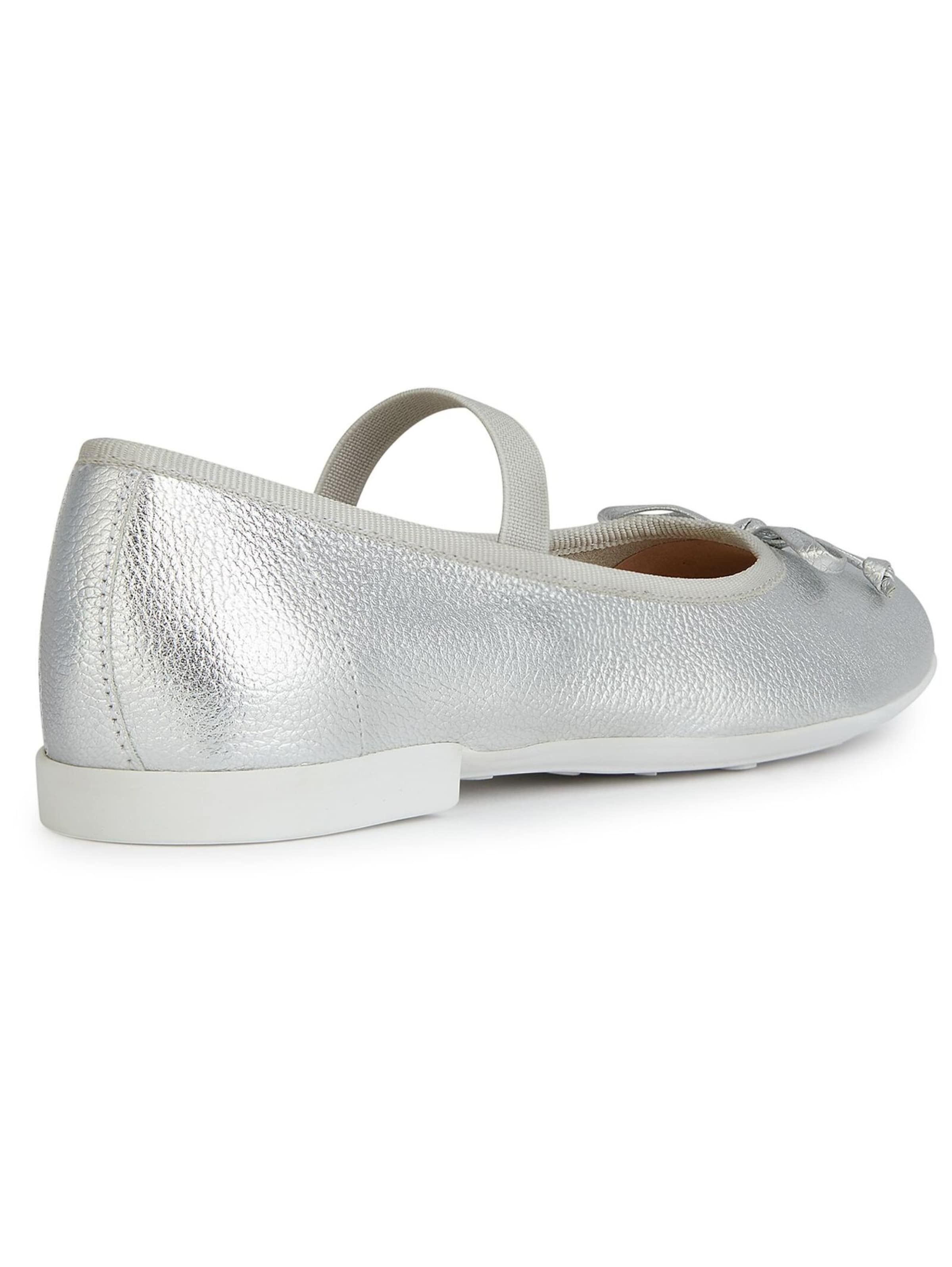 GEOX Ballet Flats in Silver
