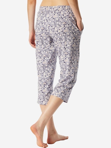 SCHIESSER Pajama Pants 'Mix & Relax' in Purple