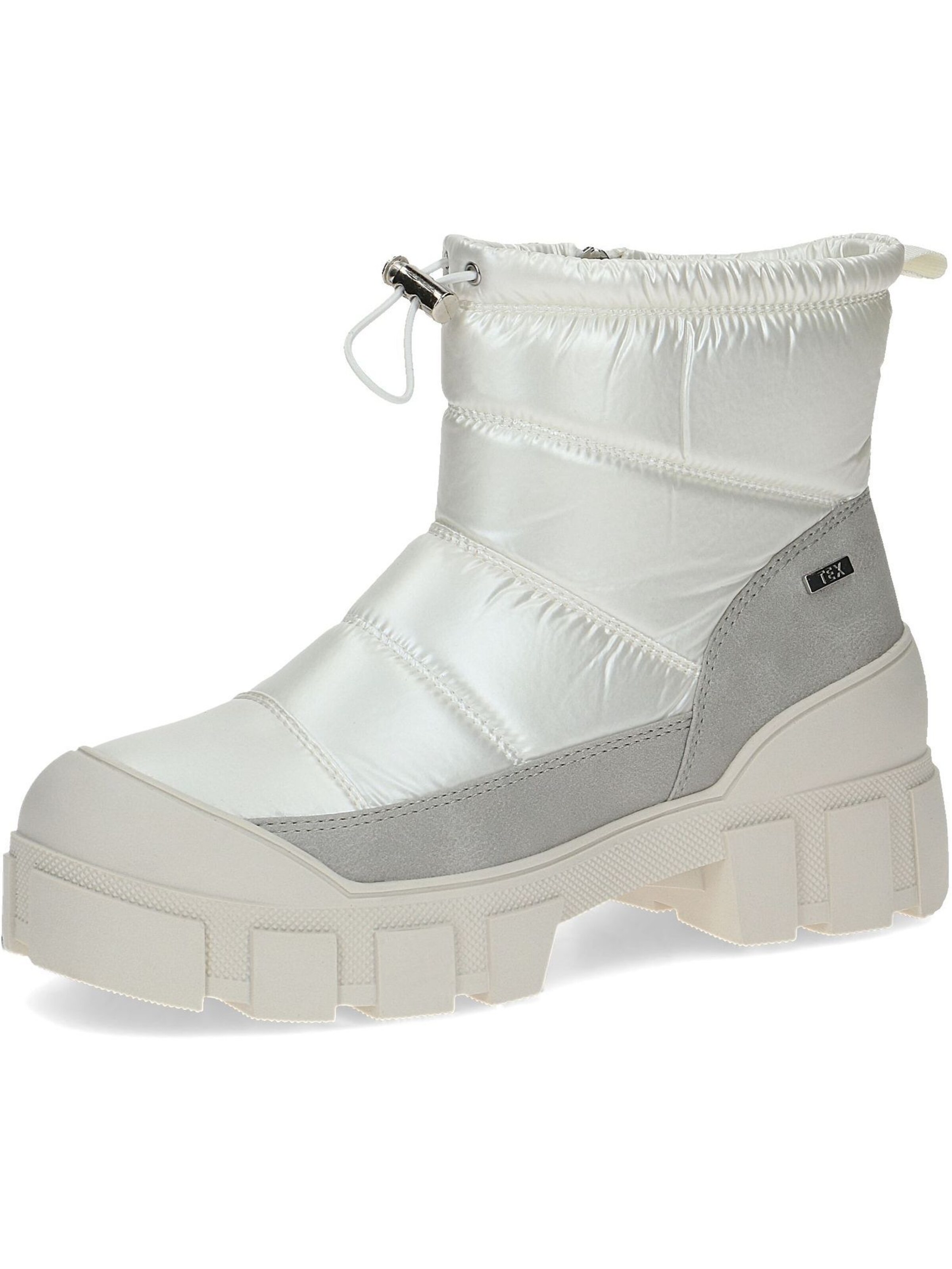 CAPRICE Snowboots in Weiß: Vorderseite