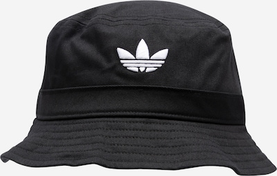 Pălărie 'Adicolor Trefoil' ADIDAS ORIGINALS pe negru / alb, Vizualizare produs