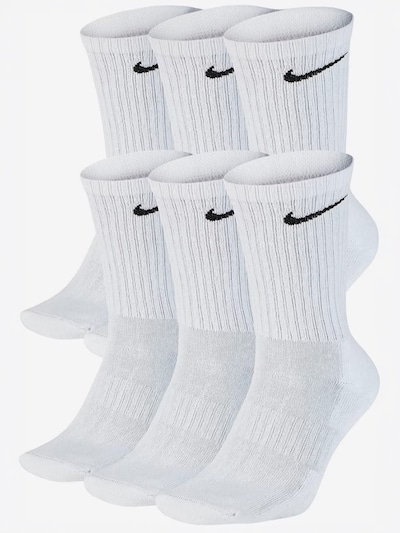 NIKE Socken 'Everyday Cushioned Crew'‌‌‌‌‌‌‌‌ in weiß, Produktansicht