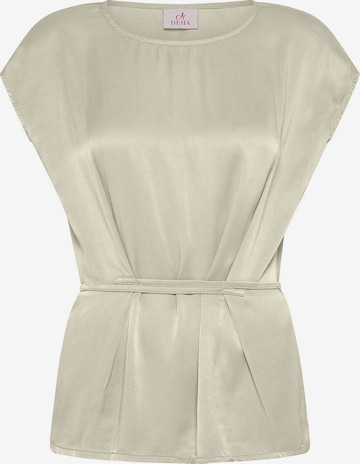 Chemisier DEHA en beige : devant