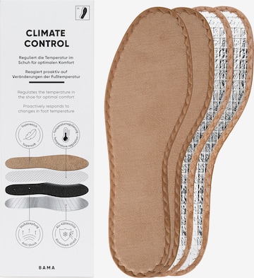 Bama Schoen accessoires 'BAMA Climate Control - wärmende Sohle 2er Pack' in Bruin: voorkant