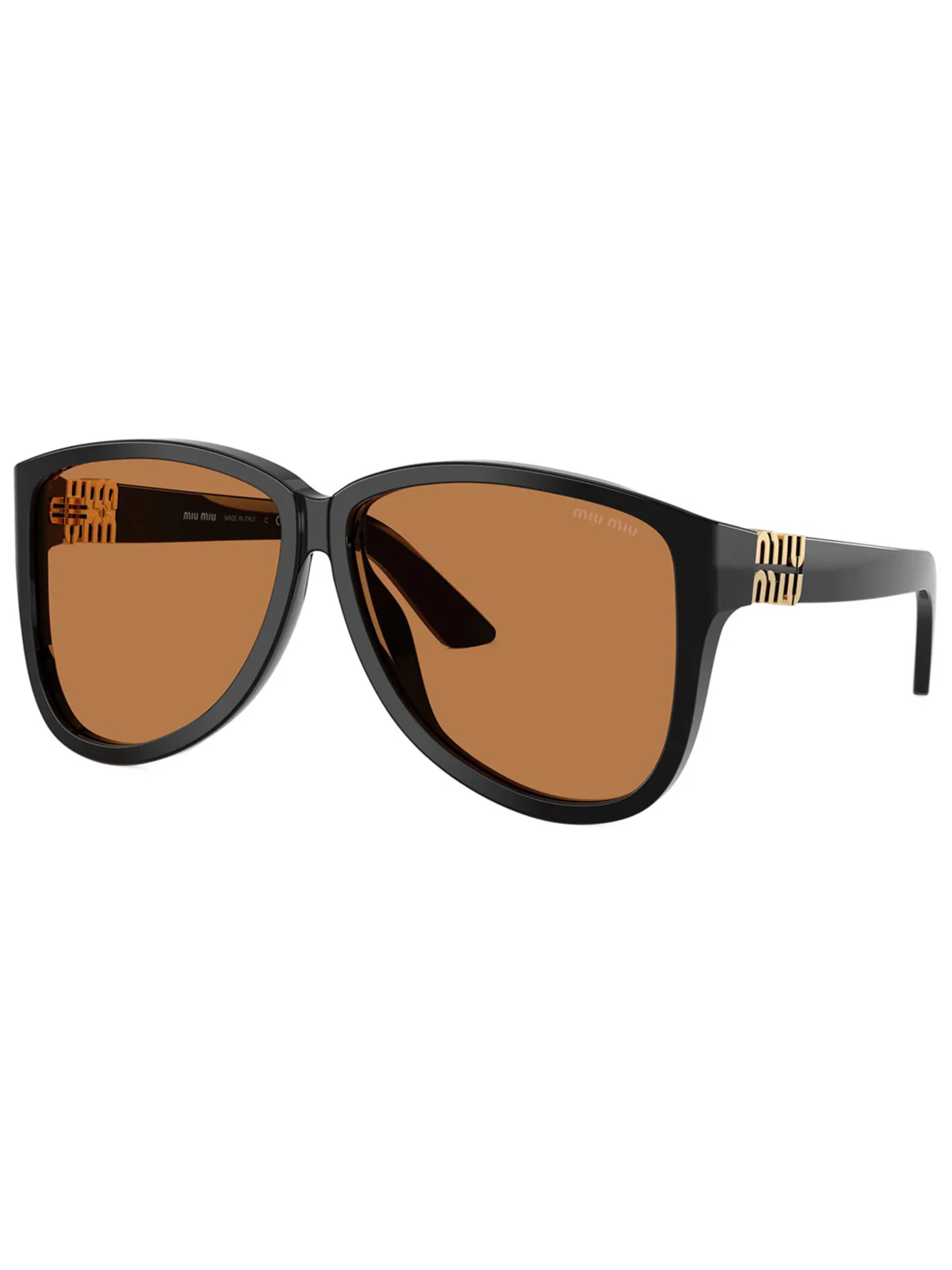 Occhiali da sole 'MUA08S 16K90Q' di Miu Miu in nero