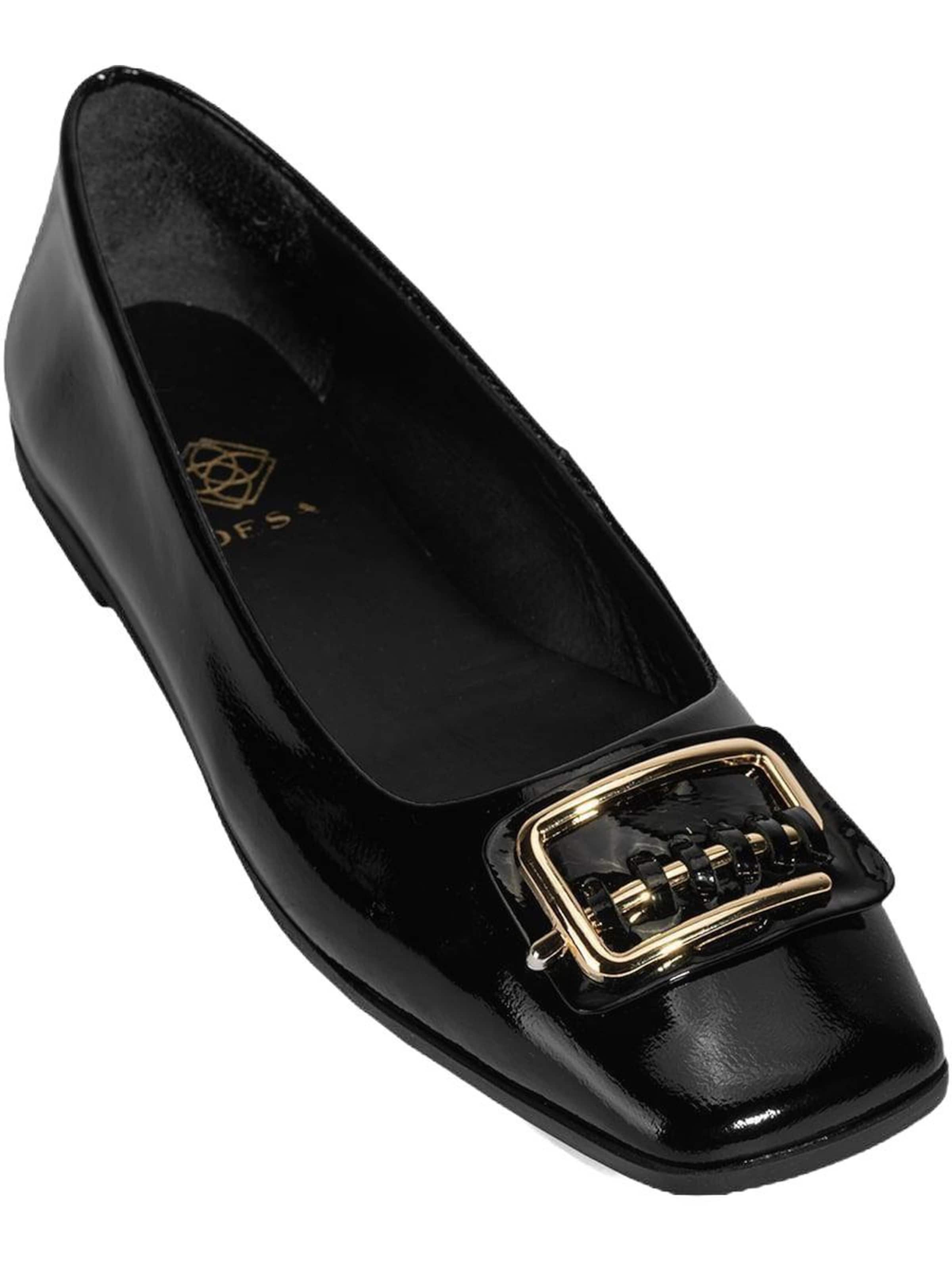 Desa Ballerina 'Ballettschuhe'‌‌ in Schwarz: Vorderseite