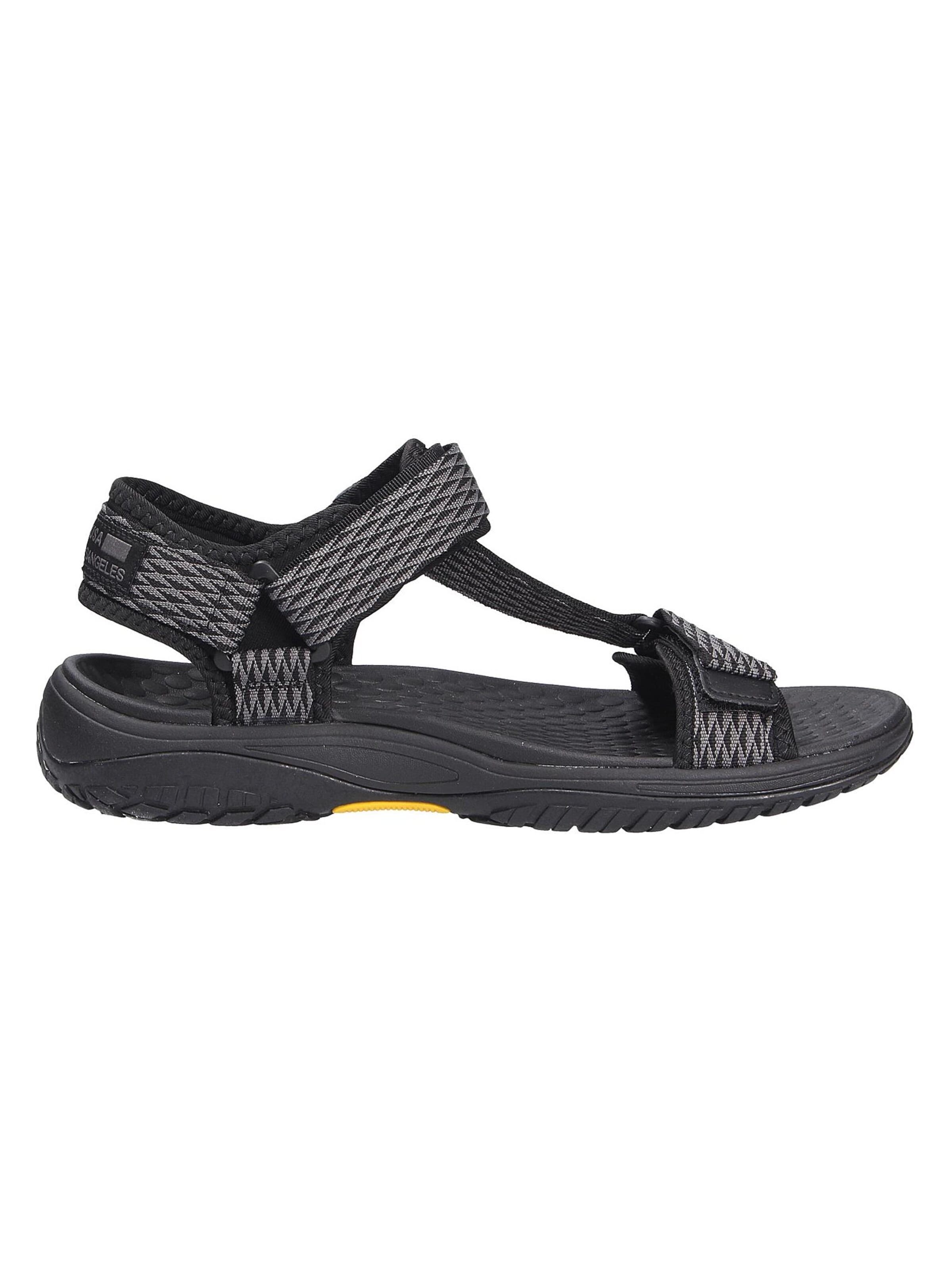 SKECHERS Trekking sandal 'lomell' in Black