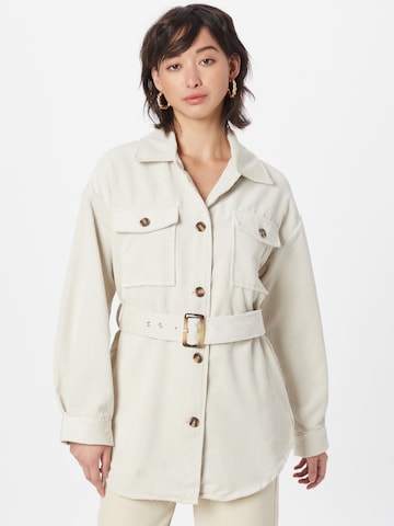 PIECES Between-season jacket 'Effi Selma' in Beige: front