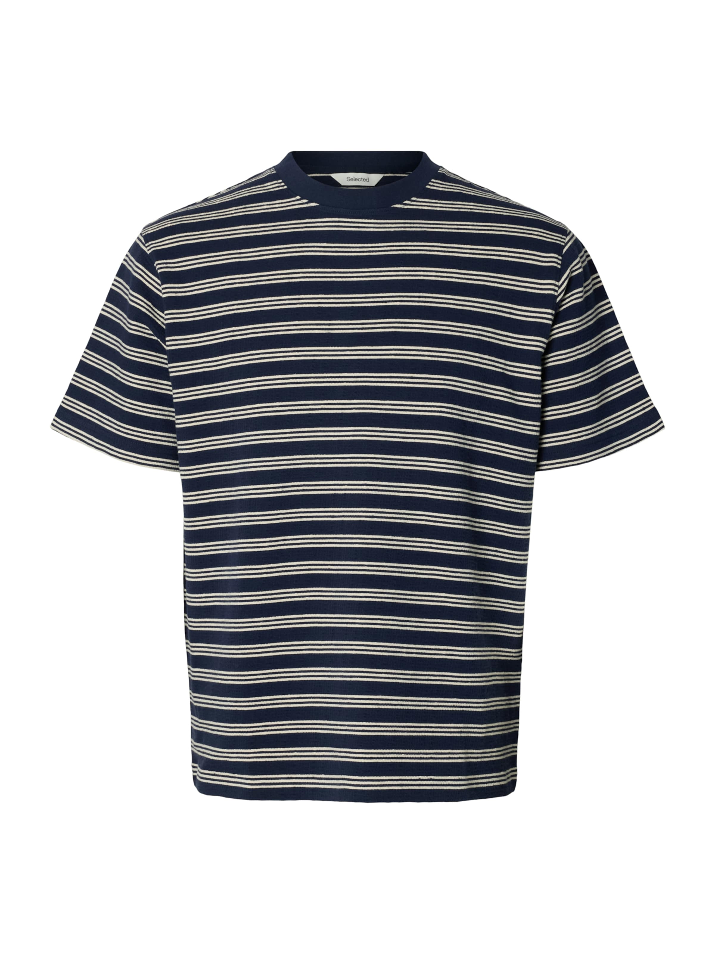 SELECTED T-Shirt 'SLHELI' in Blau: Vorderseite