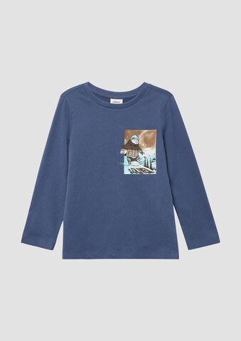 T-Shirt s.Oliver en bleu