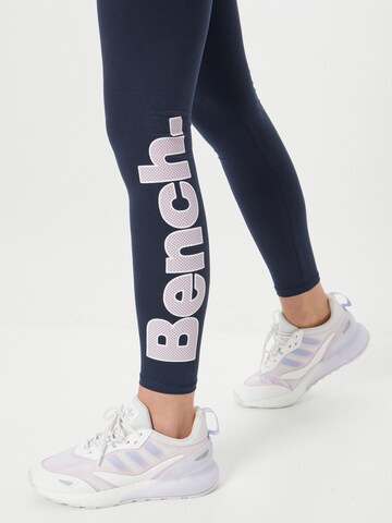 BENCH Skinny Leggings 'ELIRA' in Blau