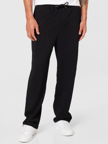 Urban Classics Regular Trousers '90‘s' in Black: front