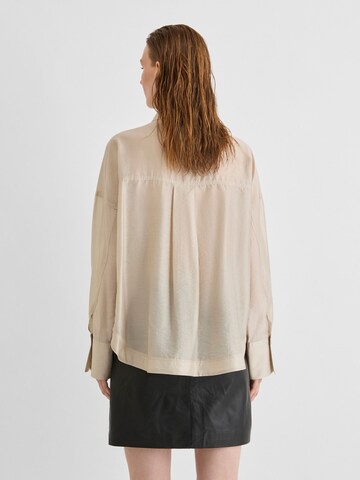 ROUGE EDIT Blouse in Grey
