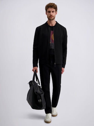 PIERRE CARDIN Sweatvest in Zwart