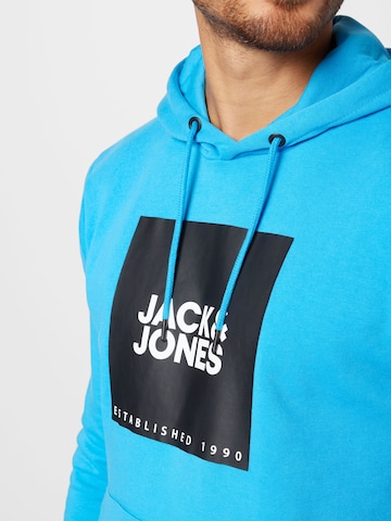 JACK & JONESSweater majica 'Lock' - plava boja