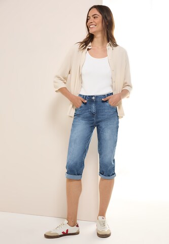 CECIL Slimfit Jeans in Blau