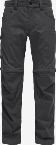 Haglöfs Regular Outdoor Pants 'Zip Off' in Grey: front