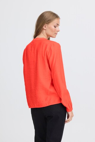 Chemisier 'IHSabella' ICHI en rouge