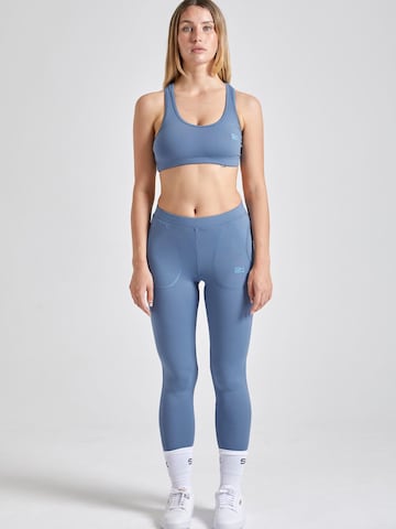 SPORTKIND - Skinny Leggings 'Leggings' en gris: frente