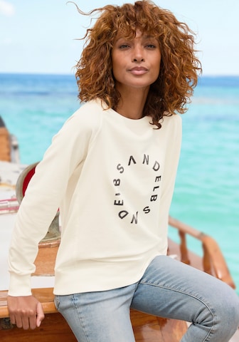 Elbsand - Sudadera en beige