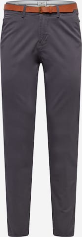 Regular Pantalon chino 'PARKER' JACK & JONES en gris : devant