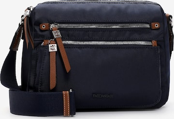 Emily & Noah Schultertasche in Blau: Vorderseite