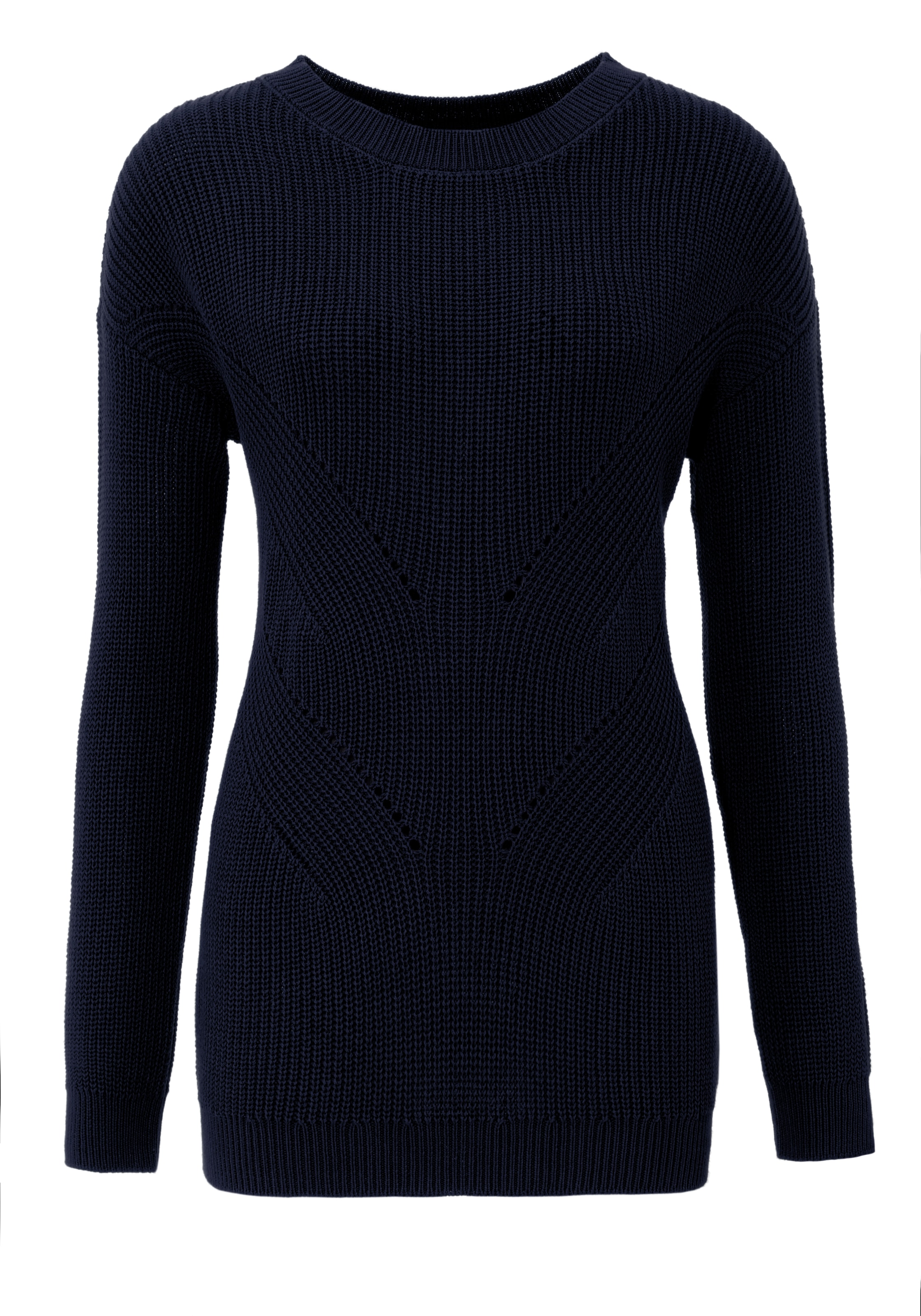 Aniston CASUAL Pullover in Blau: Vorderseite