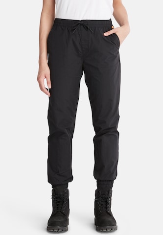 TIMBERLAND Tapered Broek in Zwart: voorkant