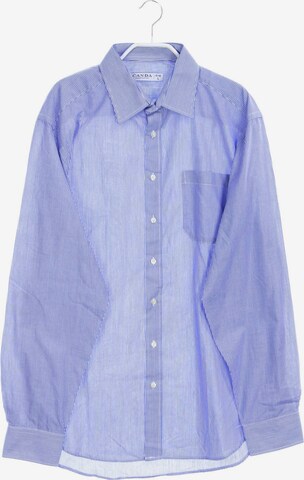 C&A Button Up Shirt in L in Blue: front