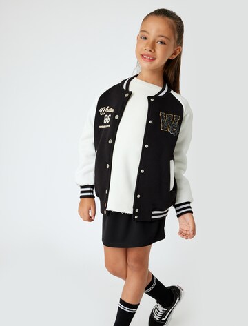 Koton Between-season jacket in Black: front