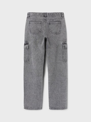 NAME IT regular Jeans i grå