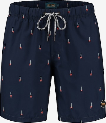 Shorts de bain 'Rocket' Shiwi en bleu : devant