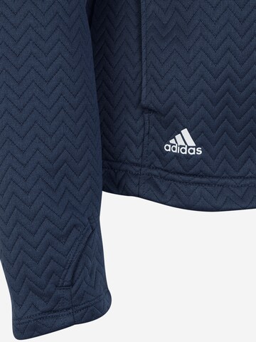 ADIDAS GOLF Sportsweatjacke in Blau