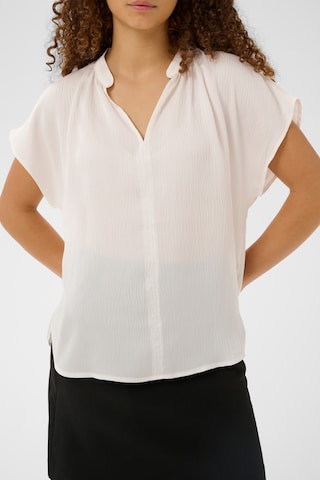 Chemisier 'SLParis' SOAKED IN LUXURY en blanc