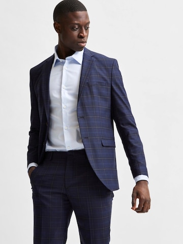 SELECTED Regular fit Button Up Shirt in Blue