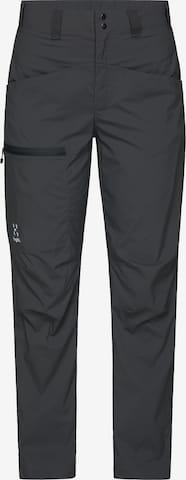 Haglöfs Outdoor Pants 'Lite Relaxed' in Grey: front