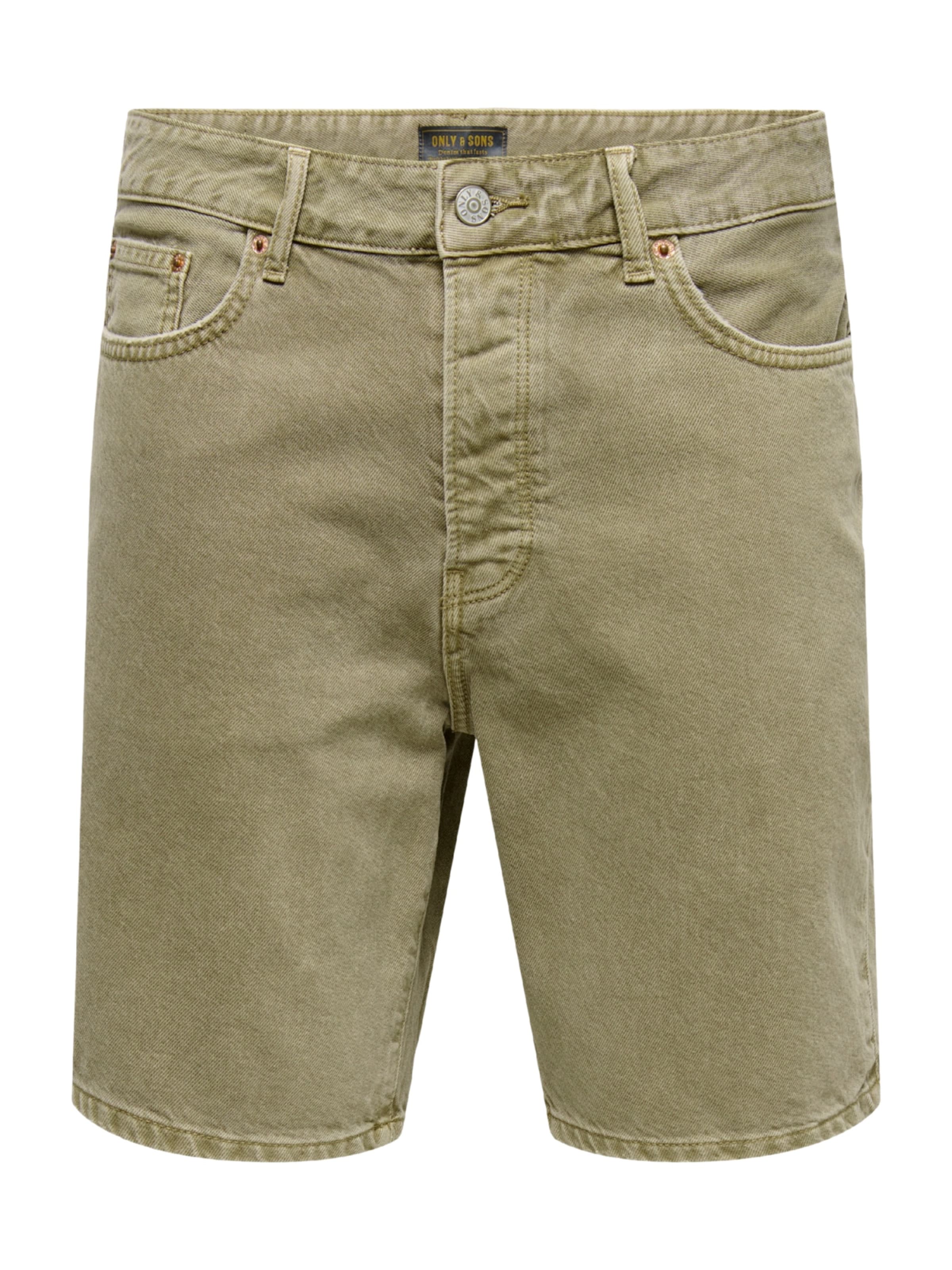 Only & Sons regular Jeans 'ONSEdge' i grøn: forside