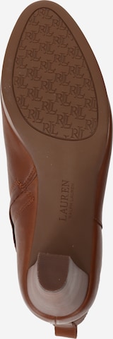 Lauren Ralph Lauren Ankle boots 'MAISEY' σε καφέ
