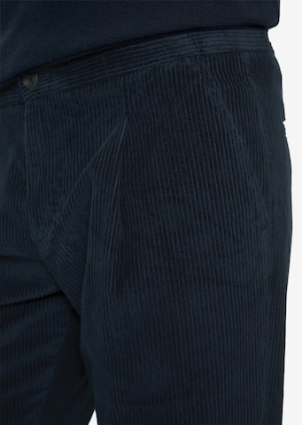 Marc O'Polo - regular Pantalón plisado 'Osby' en azul