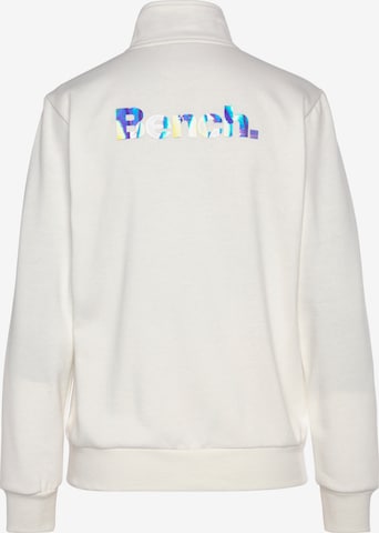 BENCH Zip-Up Hoodie in White