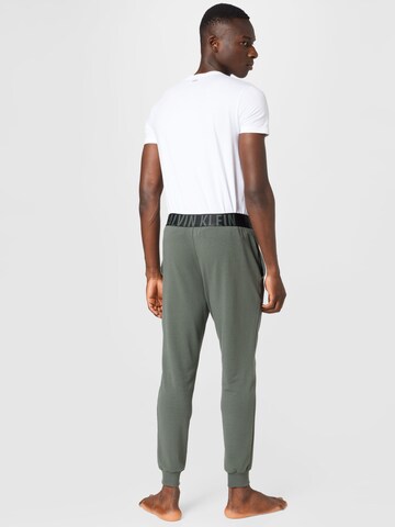 Calvin Klein Underwear Tapered Pyjamahousut värissä vihreä