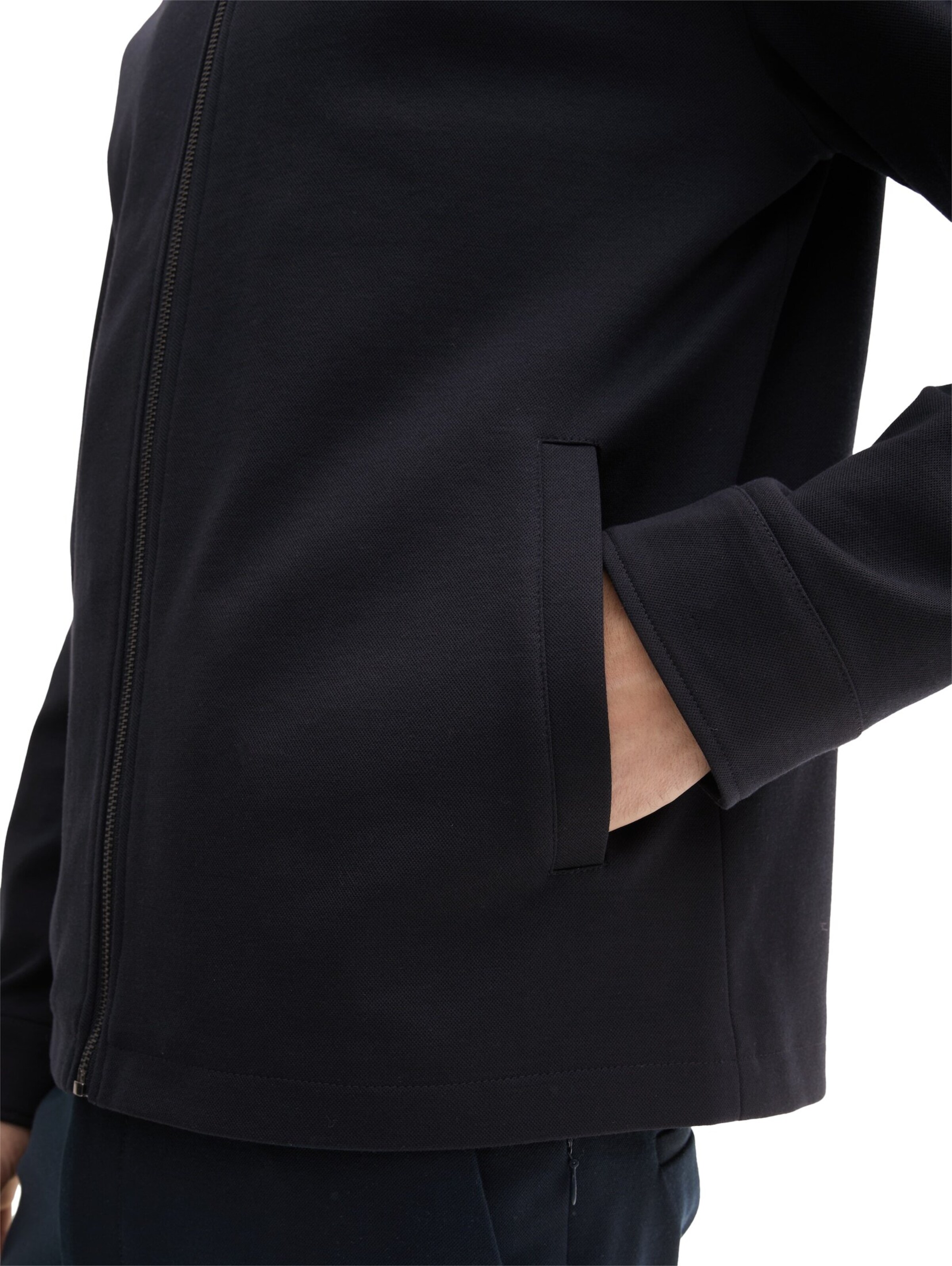 TOM TAILOR Jacke in Schwarz