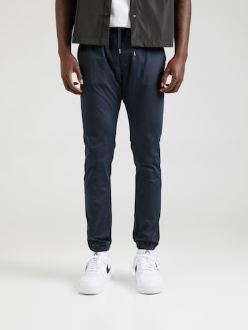 INDICODE JEANS Tapered Pants 'Fields' in Blue: front