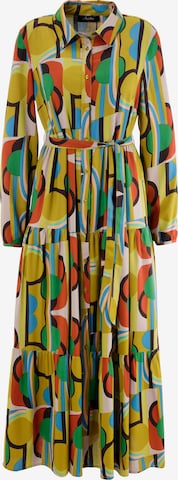 Aniston CASUAL Shirt Dress in Mixed colors: front