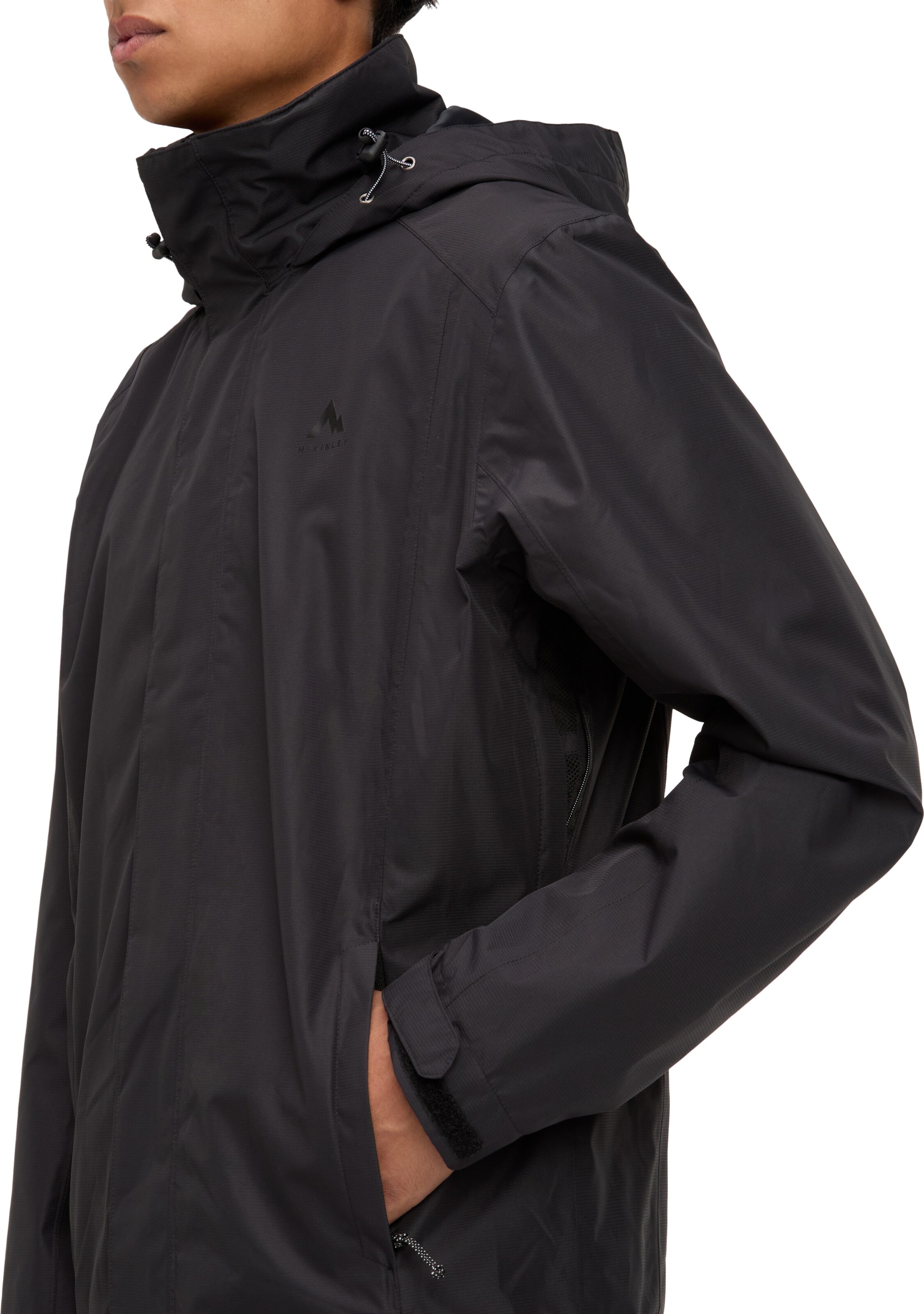 MCKINLEY Outdoorjacke in Schwarz
