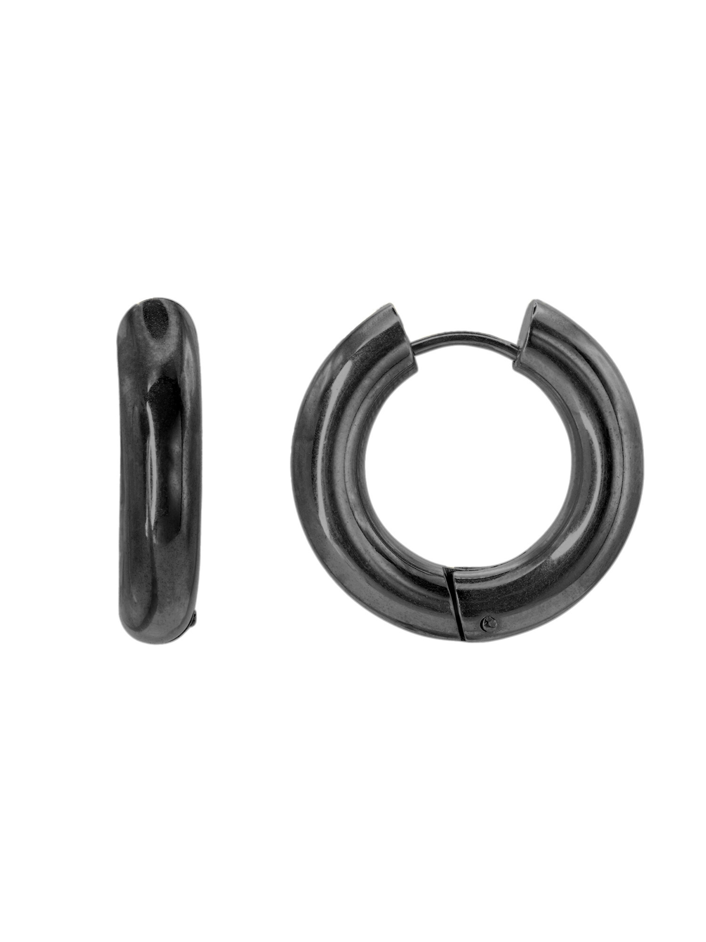 Heideman Earrings in Black: front