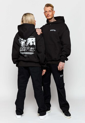 Multiply Apparel Sweatjacka 'Stay True' i svart