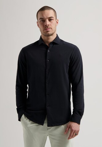 Dstrezzed Regular Fit Hemd 'The Bo' in Schwarz: Vorderseite