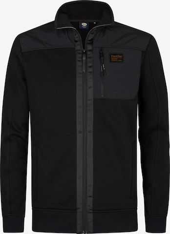 Petrol Industries Trui in Zwart: voorkant