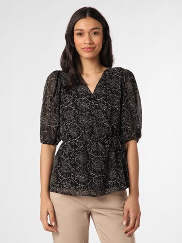 Ipuri Blouse in Zwart: voorkant